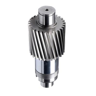 China Customizable Rough Machined Helical Pinion Gear 20 Degree Pressure Angle Gears for sale