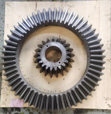 China High Torque Loads Shaft Bevel Gear Large Diameter Easy To Install for sale