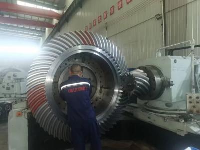 China High Strength Large Industrial Gears Bevel Spiral Gear  50mm - 2300mm Dia for sale