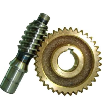 China High Efficiency Industrial Spiral Worm Gear Set Various Sizes Available for sale