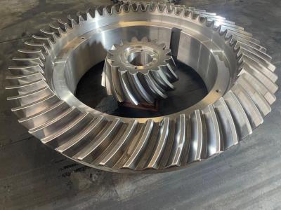 China High Durability Helical Bevel Gear With Hardness And Customized Direction for sale