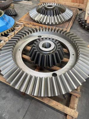 China Antirust Helical Bevel Gear Spiral  With Required Surface Finish Customization for sale