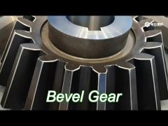 high strength straight bevel gears with modulus range of 12 to 40mm