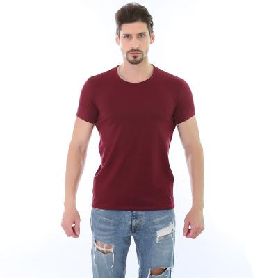 China wholesale Top Class Quality Anti-Wrinkle Around The Neck Custom T-shirt Printing Mens T Shirts for sale