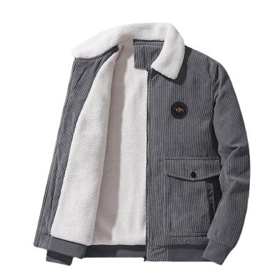 China 2022 Hot Selling Men's Breathable Loose Casual Corduroy Multi-pocket Men's Shearling Jacket Men's Jackets for sale