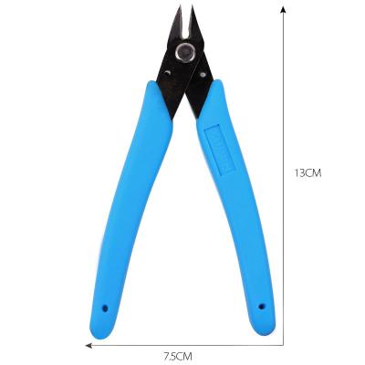 China Diagonal Nail Art Tool Cutter Nail Scissors Mini Nail Unloading Diamond Clip Right Handed Scissor Pliers for sale