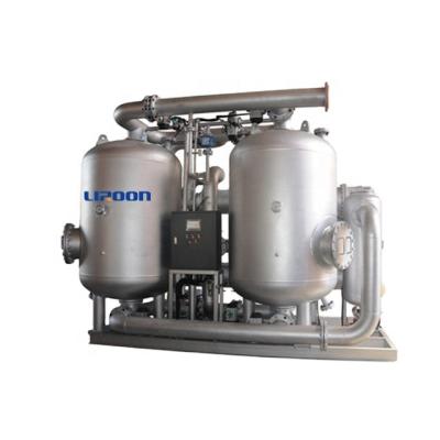 China Factory 50-500m3/min Heat Compression Desiccant Afterheat Air Dryer For Purifying Air for sale