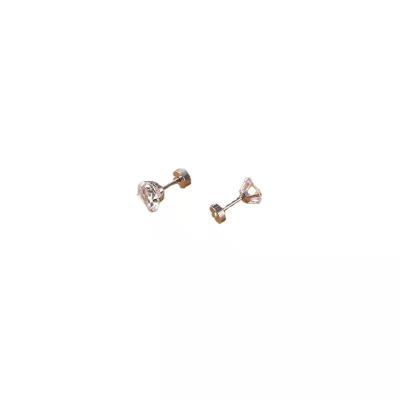 中国 Nautical Hot Sale Style Stainless Steel Crystal Earrings Ear Stud For Gift 販売のため