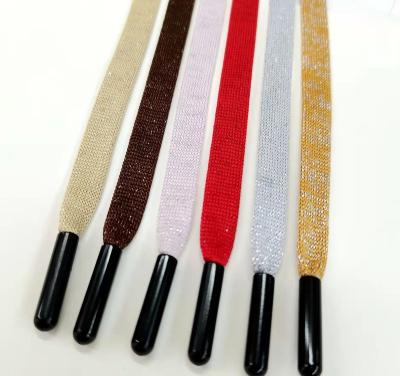 China Hot sales special style eco-friendly/washable new arrival flat lace with metal tips en venta