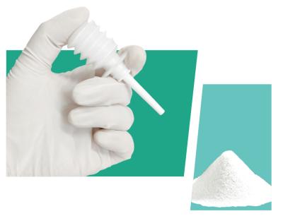 China Plant Derived Microporous Polysaccharide Hemostatic Absorbable Surgical Hemostatic Powder Te koop