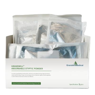 Κίνα Absorbable Hemostatic Powder For Surgery Bleeding Wounds Sterile Topical Texture προς πώληση