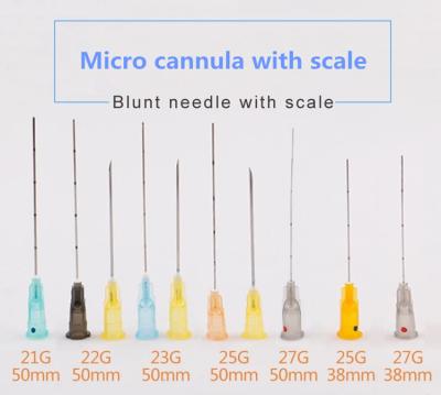 Cina La cannula cosmetica 21G sterile della chirurgia di Lastic smussa l'ago di punta in vendita