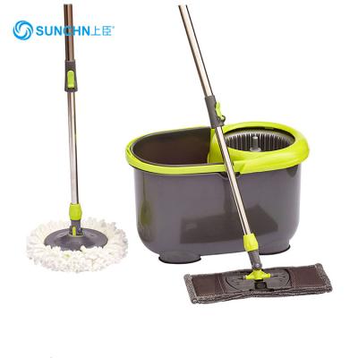 China 2018 viable hot sale 360 ​​degree flat and round bucket broom for sale