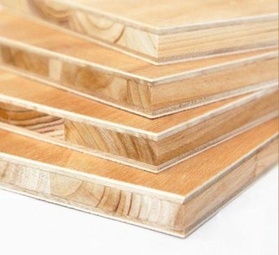 China Modern Factory Wholesale Block Panels Hollow Out Plywood Paulownia Pine Poplar Melamine For Cabinet for sale