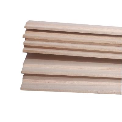 China Contemporary Paulownia Tongue and Groove Wood Wall Timber Wall Timber Paulownia Exterior Wall Panel for sale