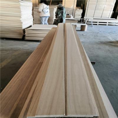 China Interior Wall Panels Sanded Exterior Wood Solid Wood Panels For Wall Paulownia Wood Panels for sale