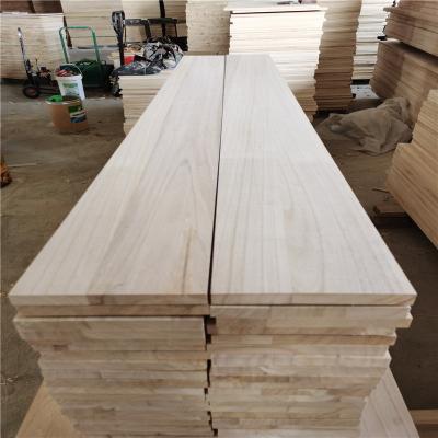 China Modern paulownia wood solid panel paulownia lumber prices paulownia lumber solid wood lumber for sale for sale