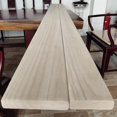 China Modern Wooden Chinese Paulownia Slat Strip Panels Wooden Coffin Box And Coffin Handle Coffin for sale