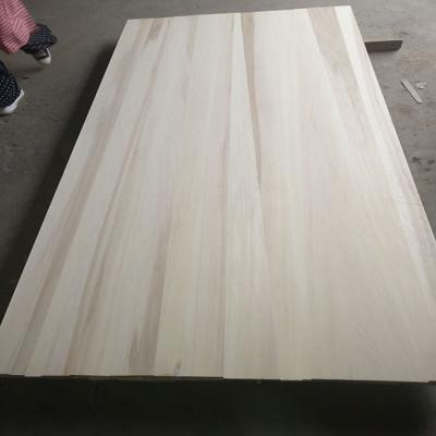 China Modern hot sale poplar panel import poplar wood solid wood whitened poplar panel for sale