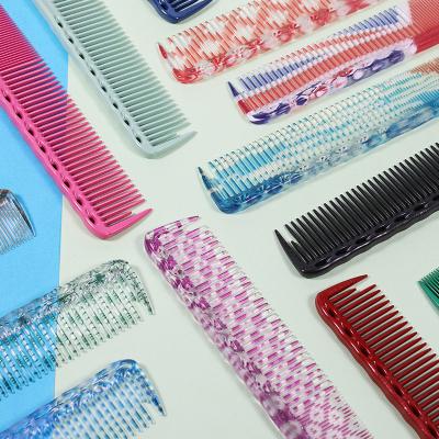 China Professional Salon MES GOOG 336 High Quality Cheap Price Metals Tapered Combs Carbon Fiber Barber Comb for sale