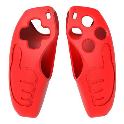 China Silicone 2 Pieces Non-slip Grip Sleeve Cover Silicone Protective Case For PS5 Controller Joystick for sale