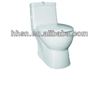 China Concealed Cistern HHSN Decorated Toilet Ceramic Siphon Sanitary Ware Toilet HH-6T181 for sale