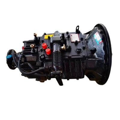 China Shacman fast 8 speed manual   gearbox assembly 8JS75C dongfeng truck gearbox Standard Size for sale