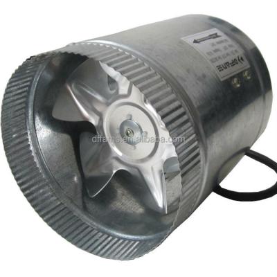 China Low Noise Power Saving Hydroponic Ventilation 650CFM 10 Inch Quiet Small Booster Fan for sale