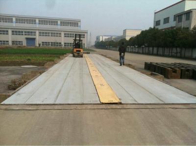 China Trailer Weigh Station Heavy Duty Weighbridge Digital Ultra Width 5 Meter for sale