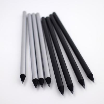 China Promotional Gift Price Good Quality Cheap Black Wooden Pencil for sale