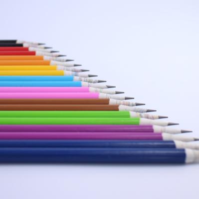 China Office & School pencil free sample eco reainbow color journal pencil for sale