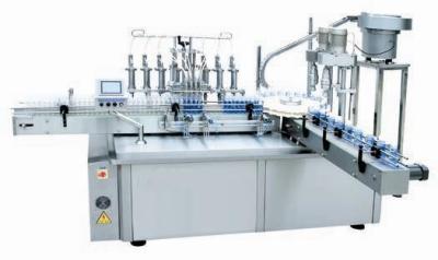 China 100ml E Liquid Gorilla Bottle Volumetric Filling Capping Machine For Syrup Servo Motor for sale