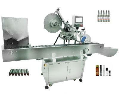 China Wrap Around Conveyor Syringe Labeling Machine Applicator for sale