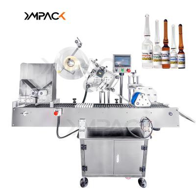 China Good Stability Ampoule Vial Syrup Syringe Labeling Machine for 10ml 15ml 20ml Bottles for sale