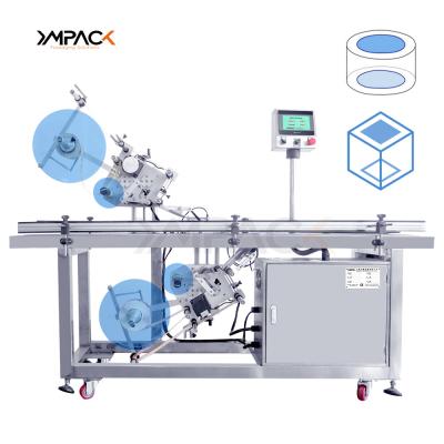 China YM220 Top And Bottom Double Side Flat Surface Labeling Machine for Small Businesses for sale