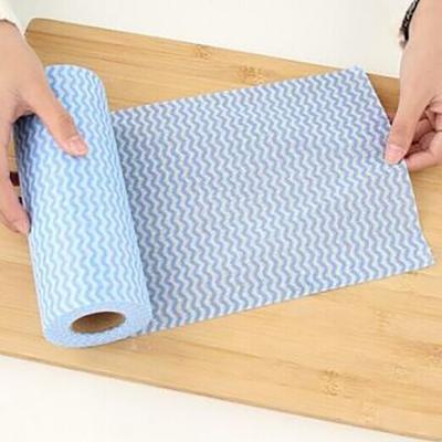 China Sustainable Multifunctional Cloth Tissue Paper Towels Kitchen Cleaning Cloths for sale