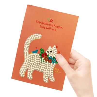 China New lovely classic/postmodern cute diy diamond 5d notebook for kids novelty gift for sale