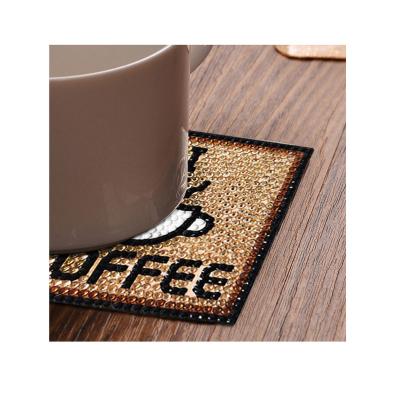 China Wholesale OEM custom personalization ceramic and cork wood coffee coaster for hotel home decorations for sale