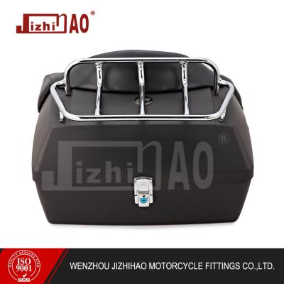 China Cargo MOTORCYCLE Top Case FOR HARLEY HONDA with Big Backrest and Top Rack for sale