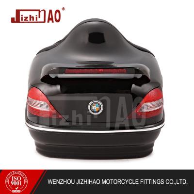 China LED Lights High Quality ABS 26L Plastic Motorcycle Trunk Upper Tail Box 668 for sale