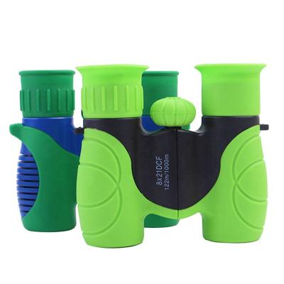 China Portable 8x21mm Kids Compact Binoculars Telescope For Kids Outdoor Play for sale