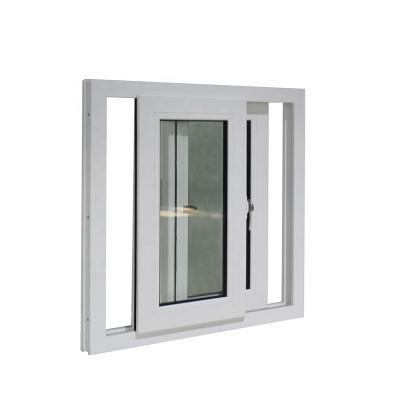 China Magnetic Screen 2023 Winging Products Sliding Window Pvc China Factory Price Home Doors And Windows Sliding Window Pvc for sale