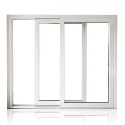 China Magnetic Screen 2023 Wining Products Pvc Sliding Window China Factory Price Waterproof Sliding Window Sliding Windows With Screens Pvc for sale