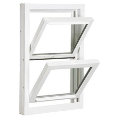 China Magnetic Screen Latest Window Designs Custom Windows  Factory Double Hung Black Pvc Frame Custom Windows for sale