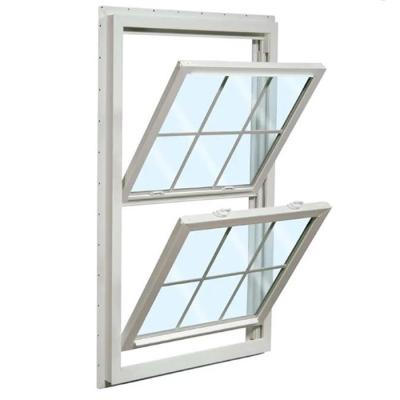 China Magnetic Screen 2022 new arrival sound proof sash vertical opening double-hung windows for home for sale