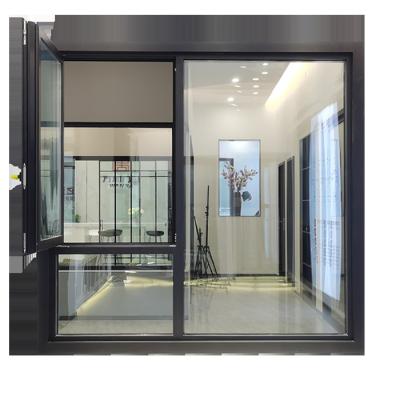 China Magnetic Screen Latest Window Designs Custom Windows Factory 54 Inches By 96 Inches Casement Aluminum Alloy Doors And Windows Custom Windows for sale