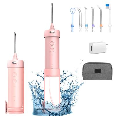 China Flosser Irrigator h2ofloss china factories oral toothbrush USB electric dental water wireless portable rechargeable waterproof IPX7 not electric for sale