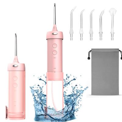 China IPX7 Waterproof 2021 New 5 Mode Dental Oral Cordless Irrigator Water Flosser With 200ml factory supply design china refillable plants for sale