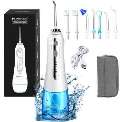 China IPX7 Waterproof 2021 Designs Water Flosser OEM Dental Water Flosser Oral Wireless Electric Oral Water Flosser Irrigator Factory Supply for sale