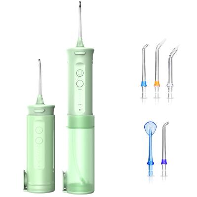 China 2021 ABS Dental Water Flosser Water Jet Irrigator Shenzhen Portable Dental Irrigator Oral Irrigator h2oflosser 200ML for sale